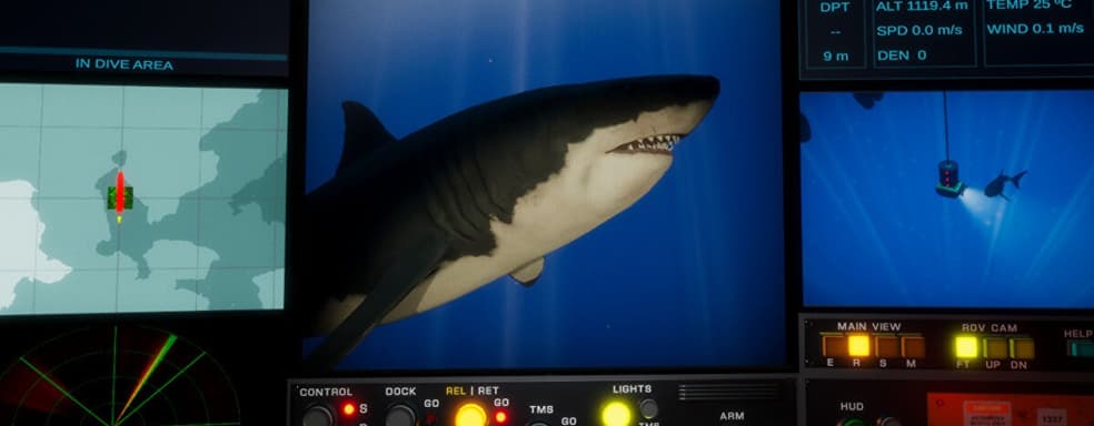 В Steam скоро появится симулятор подводных исследований SubROV: Underwater Discoveries