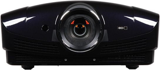 Кинотеатральный Full HD SXRD-проектор Mitsubishi HC9000D, вид спереди Кинотеатральный Full HD SXRD-проектор Mitsubishi HC9000D, вид спереди