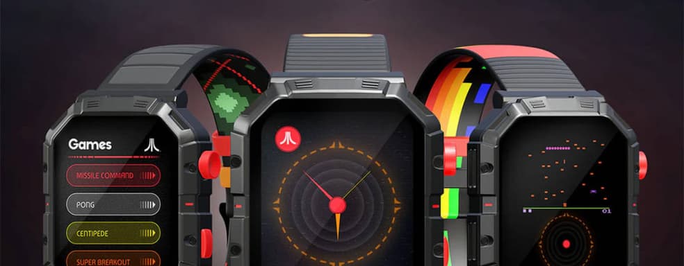 Ретрогейминг на запястье: Atari открыла предзаказ на часы 2600 My Play Watch со встроенными играми