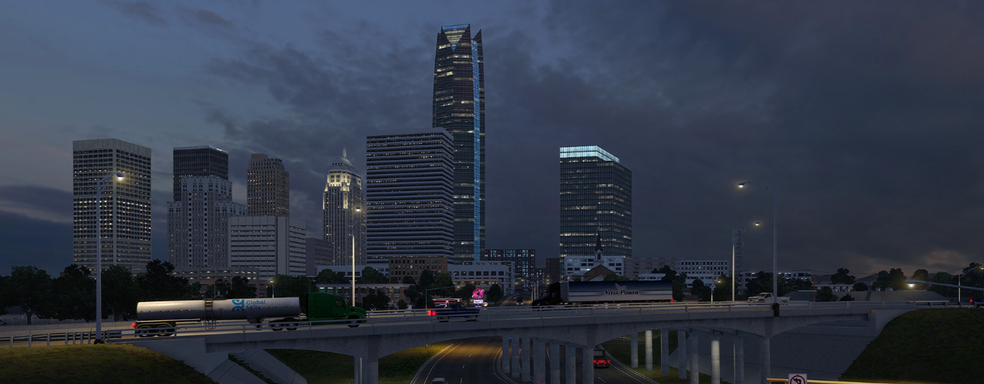 American Truck Simulator получит обновление 1.51. SCS Software достроит автомагистраль в Оклахоме и добавит предприятия