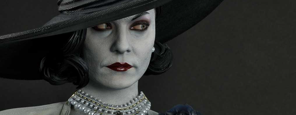 Реалистичная фигурка Леди Димитреску весом 26 кг. Героиня Resident Evil Village предстала во всей красе