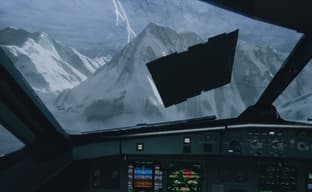 «Крутое пике» в трейлере Turbulence — Airplane Survival Simulator