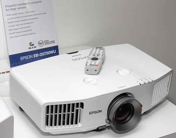 Инсталляционный проектор Epson EB-G5750WU Инсталляционный проектор Epson EB-G5750WU