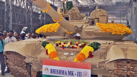 Т-90 Mk III (Bhishma Mk III) на танковом заводе Heavy Vehicles Factory (HVF) индийской государственной компании Armored Vehicles Nigam Limited (AVNL)