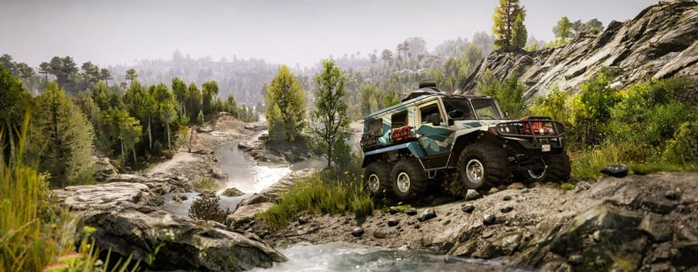 Авторы Expeditions: A MudRunner Game показали релизный трейлер игры