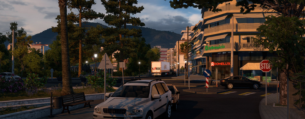 Митилини в Euro Truck Simulator 2. Новые скриншоты дополнения про Грецию