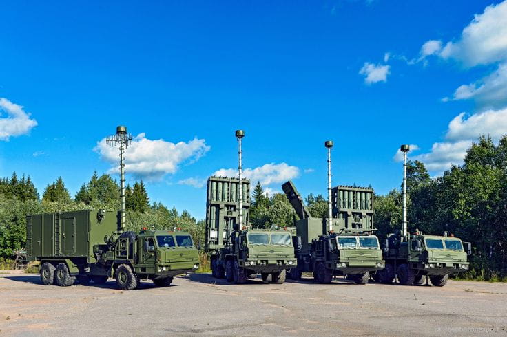 Anti-aircraft missile system S-350E 'Vityaz'