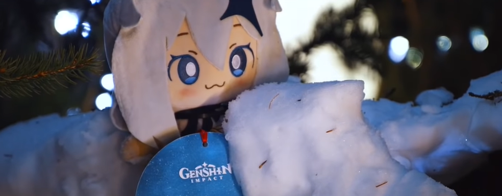 Создатели Genshin Impact устроили шоу в настоящих Альпах