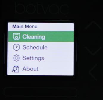 Neato Botvac Connected. Меню Neato Botvac Connected. Меню