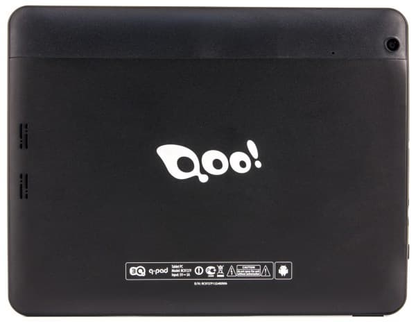 Дизайн планшета 3Q RC9727F