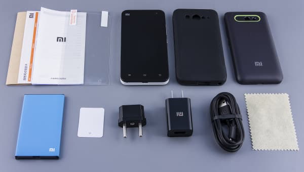 Комплект поставки Xiaomi Mi2S Комплект поставки Xiaomi Mi2S