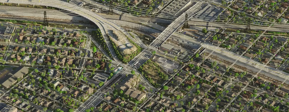 Это не реальный город, а постройки в Minecraft. Строительство ведётся 11 лет