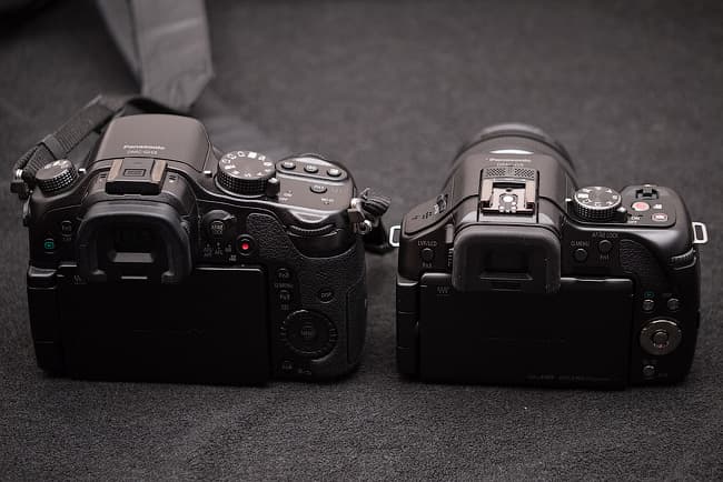 Panasonic GH3 в сравнении с Panasonic G5