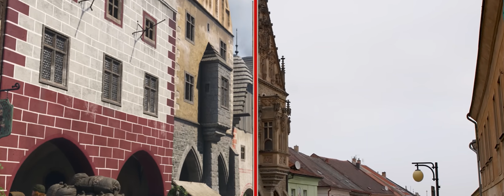 Кутна-Гору из Kingdom Come Deliverance 2 сравнили с реальным городом