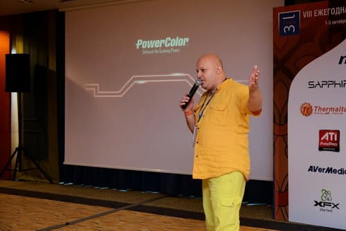 илья островский, представитель компании tul/powercolor