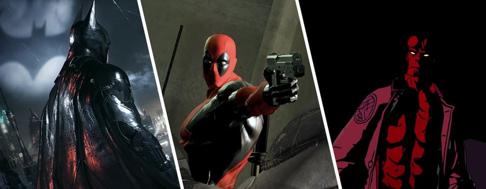 Во что поиграть после Marvel's Spider-Man 2? Подборка супергеройских игр: Batman Arkham, Deadpool, Hellboy