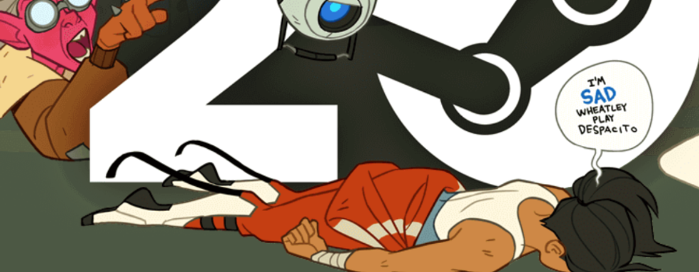 Valve празднует 20-летие Steam классическим оформлением, исторический хроникой и артами с персонажами