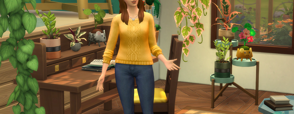 Для The Sims 4 раздают DLC-комплект «Комнатные растения», но не в Steam