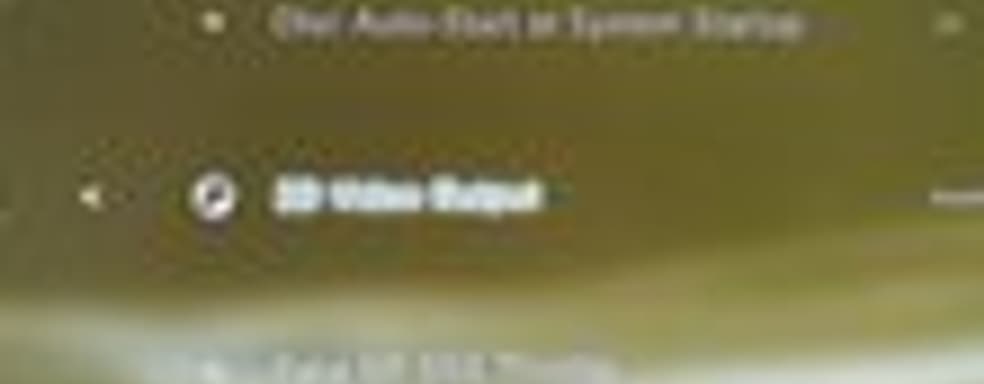 Функция 3D video output в PS3 Firmware 3.20