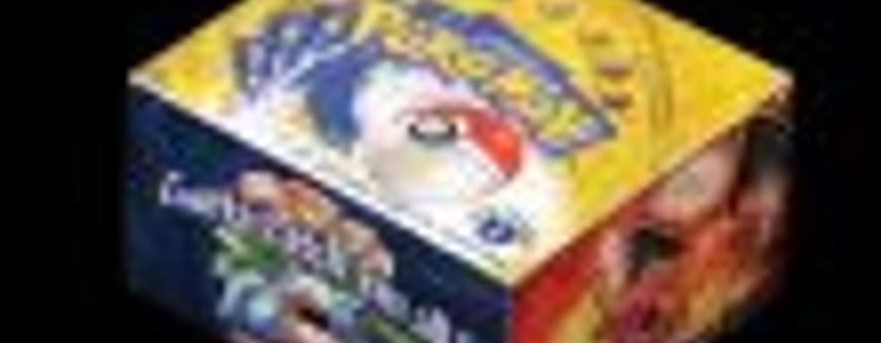 Запечатанную коробку с карточками покемонов 1999 года выпуска продали за 56 тысяч долларов