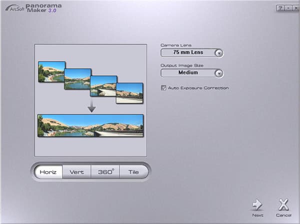 Panorama Maker. 1 этап