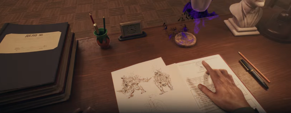 Teaser of the Russian Department 34, a mystical action game about a secret department set in the USSR of the 1950s