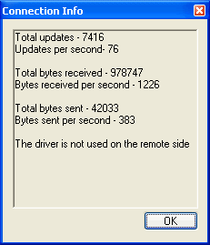 Информация о соединении