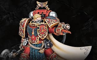 Warhammer: The Horus Heresy Authors Showcase Aster Crohne Miniature from Blood Angels