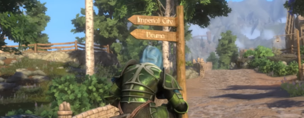 Геймплей фанатского ремастера TES 4 Oblivion. Авторы Skyblivion прошли несколько квестов