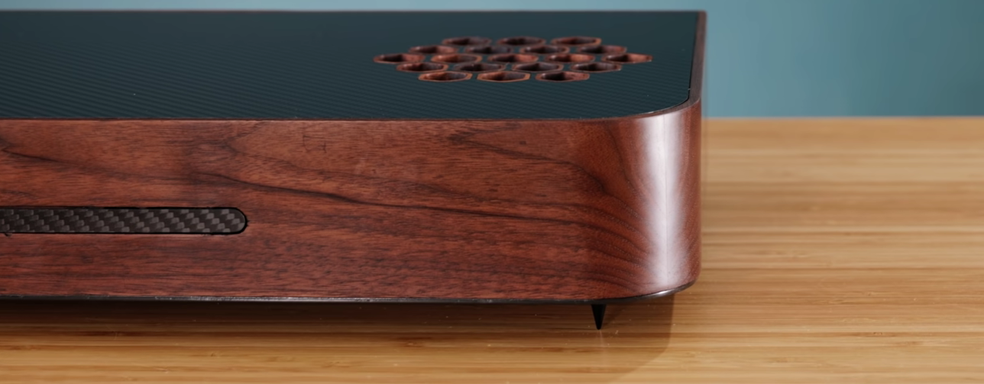 PlayStation 5 in the style of the 70s. Blogger redesigned the console beyond recognition