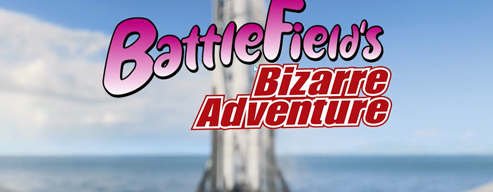 Battlefield 2042 madness shown in a "JoJo"-style video. Watching BattleField's Bizarre Adventure with elements of Persona and a bunch of memes