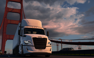Fifth Generation Truck in American Truck Simulator. Developers Showed Real Cascadia Prototype and Conducted Inspection