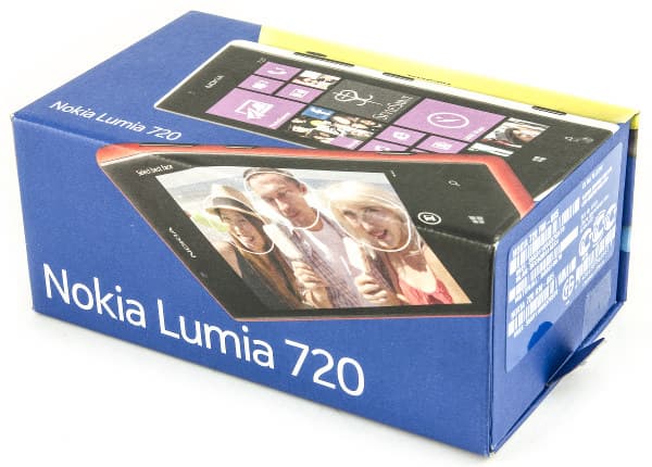Упаковка Nokia Lumia 720 Упаковка Nokia Lumia 720