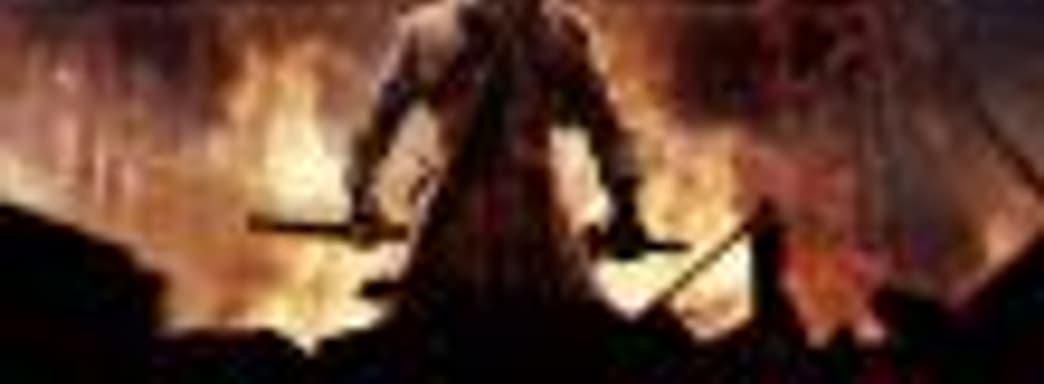 Игрок убивает боссов в Sekiro: Shadows Die Twice с помощью руля с педалями