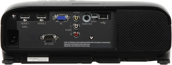 Проектор Epson EH-TW5200, задняя поверхность Проектор Epson EH-TW5200, задняя поверхность