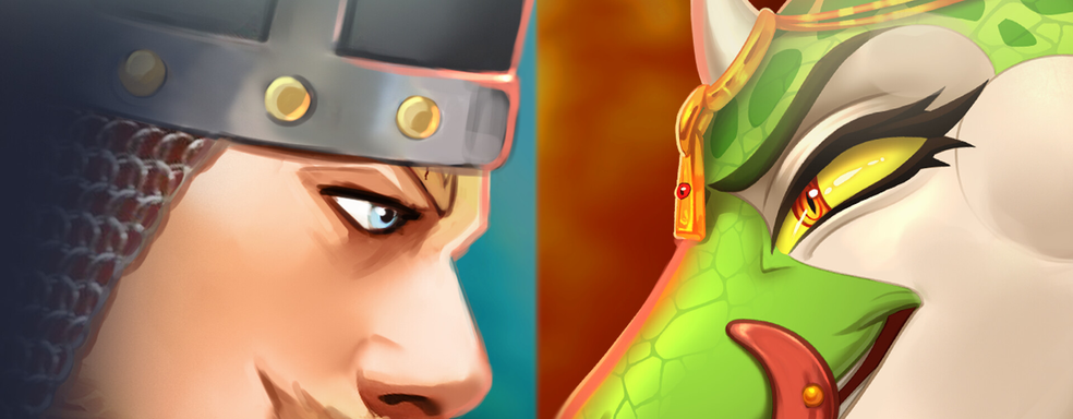 (18+) Предки были людьми культуры! Обзор визуальной новеллы для взрослых «Русы не против Ящерок»