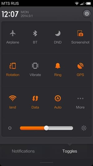 Конфигурация Xiaomi Mi4