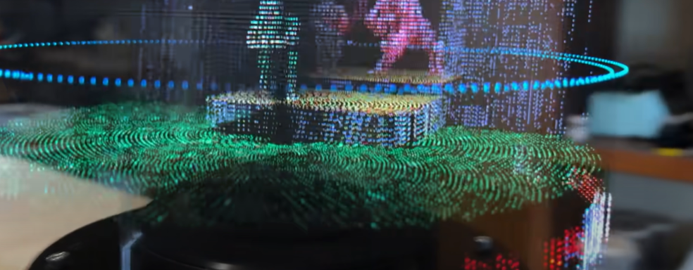 DOOM запустили на 3D-дисплее в виде голограммы