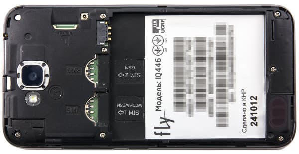 Под крышкой Fly IQ446