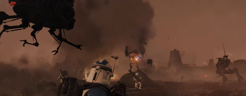 Моддеры устроили кроссовер Helldivers 2 со «Звёздными войнами» — отряд клонов против армии дроидов