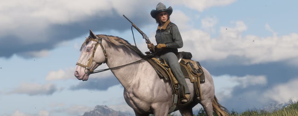 Обновление Red Dead Online сломало лошадей. Теперь они летают и исчезают