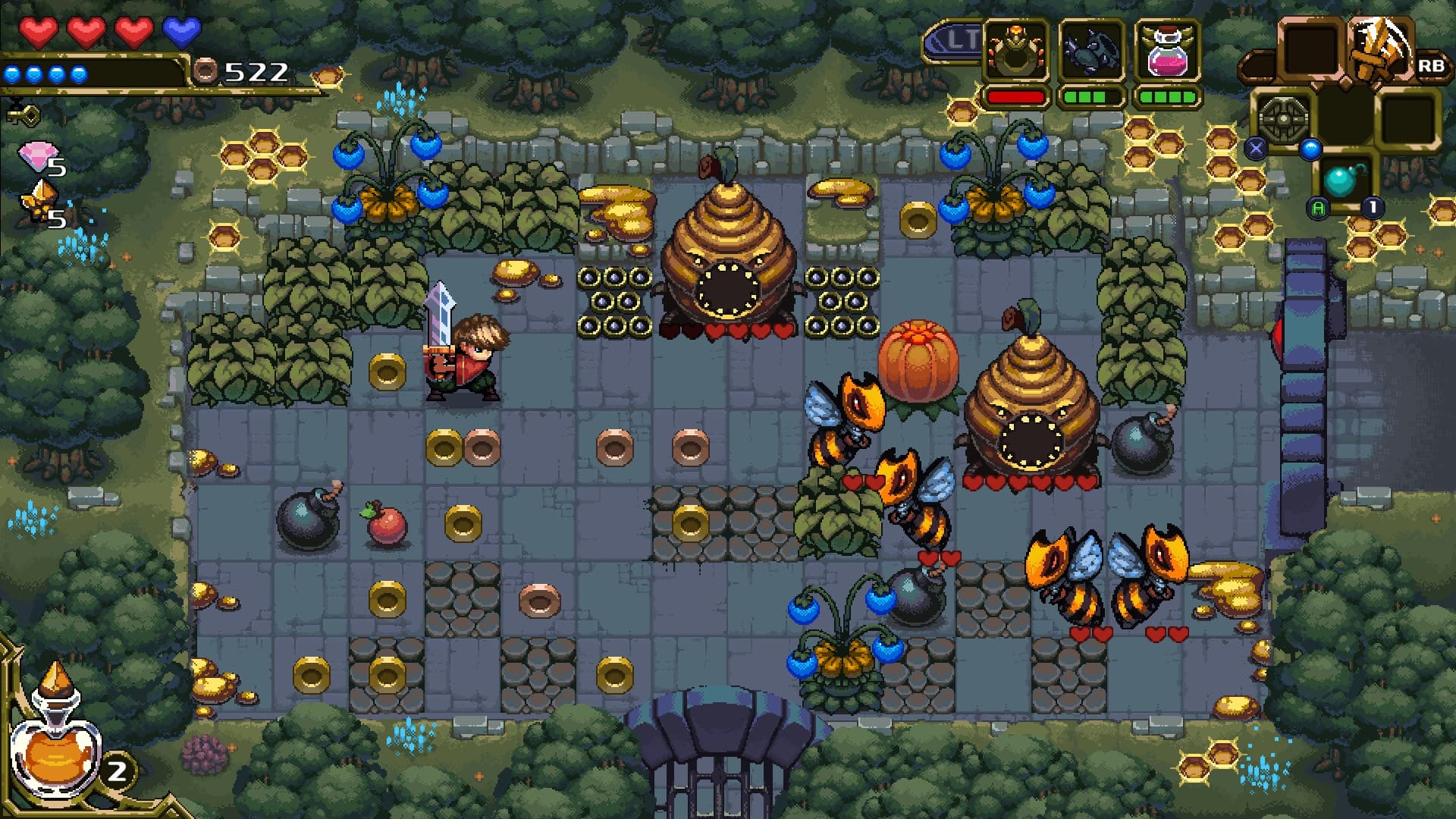 Битва с производящими монстров боссами