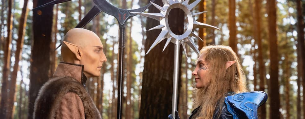 Трагичная любовь: косплееры воплотили образы Инквизитора и Соласа из Dragon Age: Inquisition