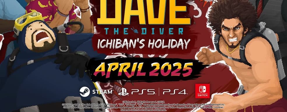 Dave the Diver + Like a Dragon. New Crossover Adds Iconic Hero and Mini-Games from Japanese Series