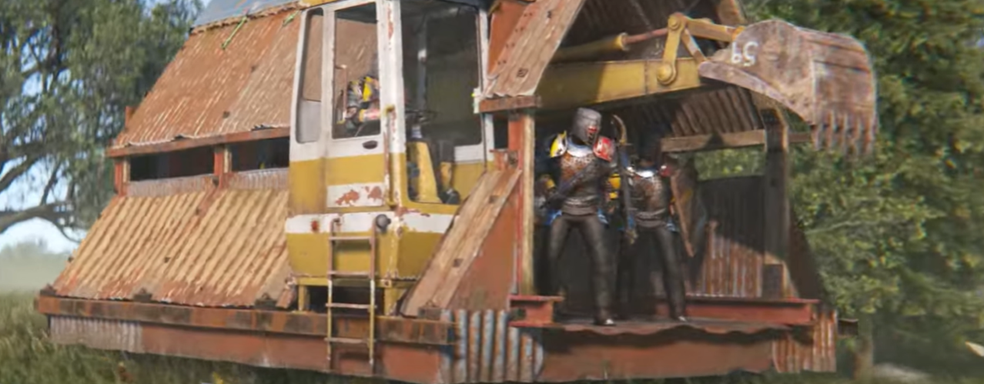 Rust получила крупное обновление со средневековым режимом игры Primitive в постапокалипсисе с катапультой и другими тематическими вещами