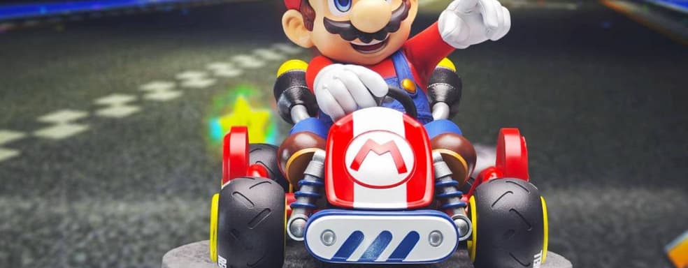 Moreno Studio открыла предзаказ на статую Марио из гоночной игры Mario Kart World