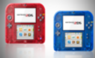 Nintendo представила 2DS Crystal Red и Crystal Blue