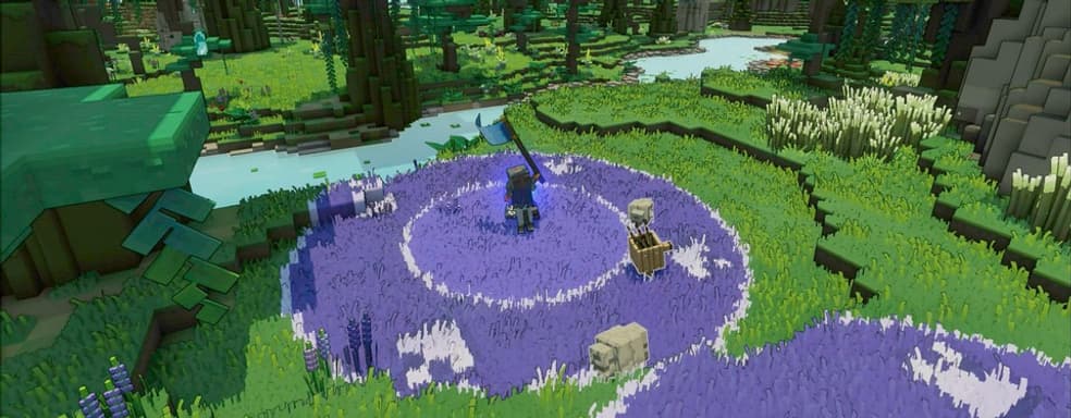 Релиз Minecraft Legends состоится в апреле