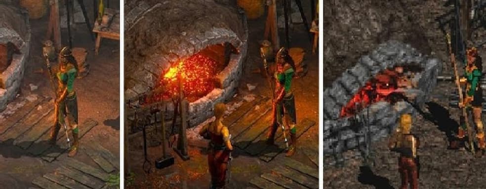 Видео сравнение графики Diablo 2 Resurrected на минималках, максималках и в классическом режиме