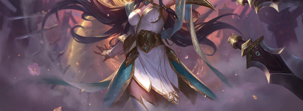 Небесная красота – представлена фигурка Ирелии из League of Legends